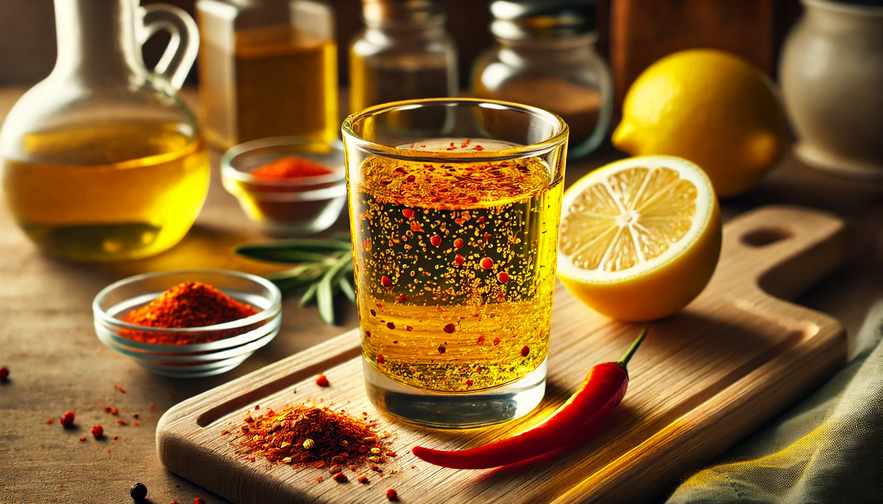 Olive Oil, Lemon & Cayenne Pepper Shot: A Powerful Natural Remedy